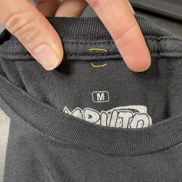 Naruto Shippuden Chibi Sasuke Hatake T-Shirt Size M Graphic Print Anime Manga 1 - Picture 11 of 11